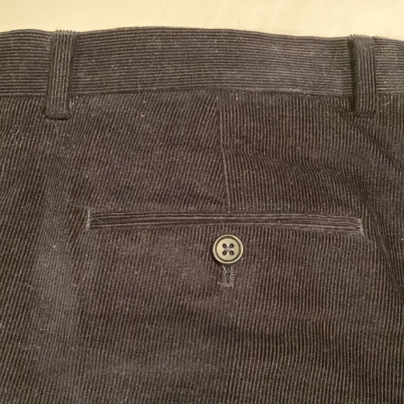 Jos. A. Bank Navy Corduroy Dress Pants - Picture 2 of 5